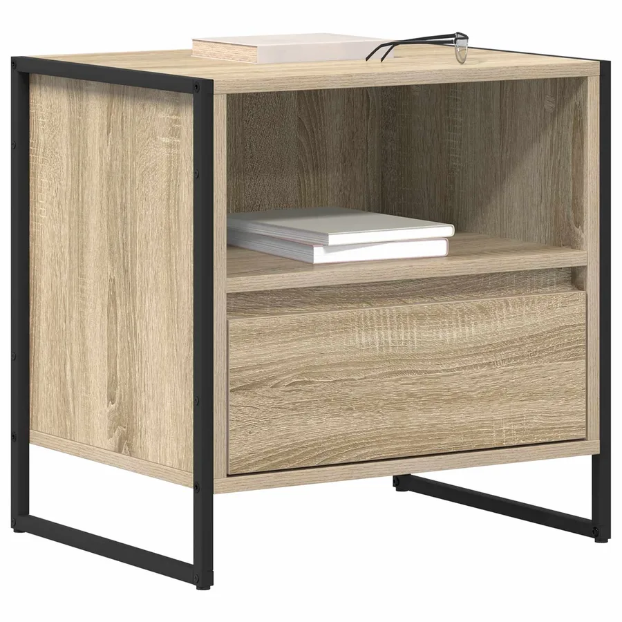 Table de chevet avec tiroir 2 pcs Sonoma 50 x 39,5 x 50 cm - 3