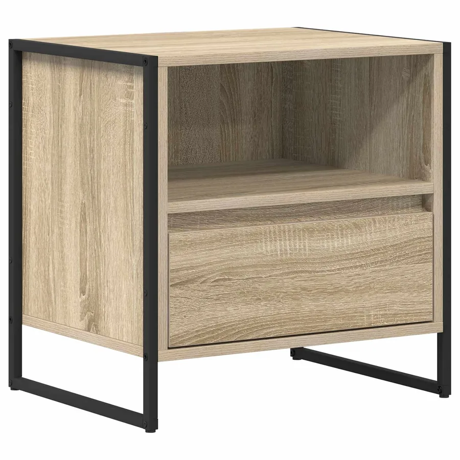 Table de chevet avec tiroir 2 pcs Sonoma 50 x 39,5 x 50 cm - 5