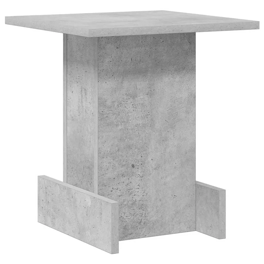 Table d'appoint Gris béton 35,5 x 35 x 40 cm Bois d'ingénierie - 2