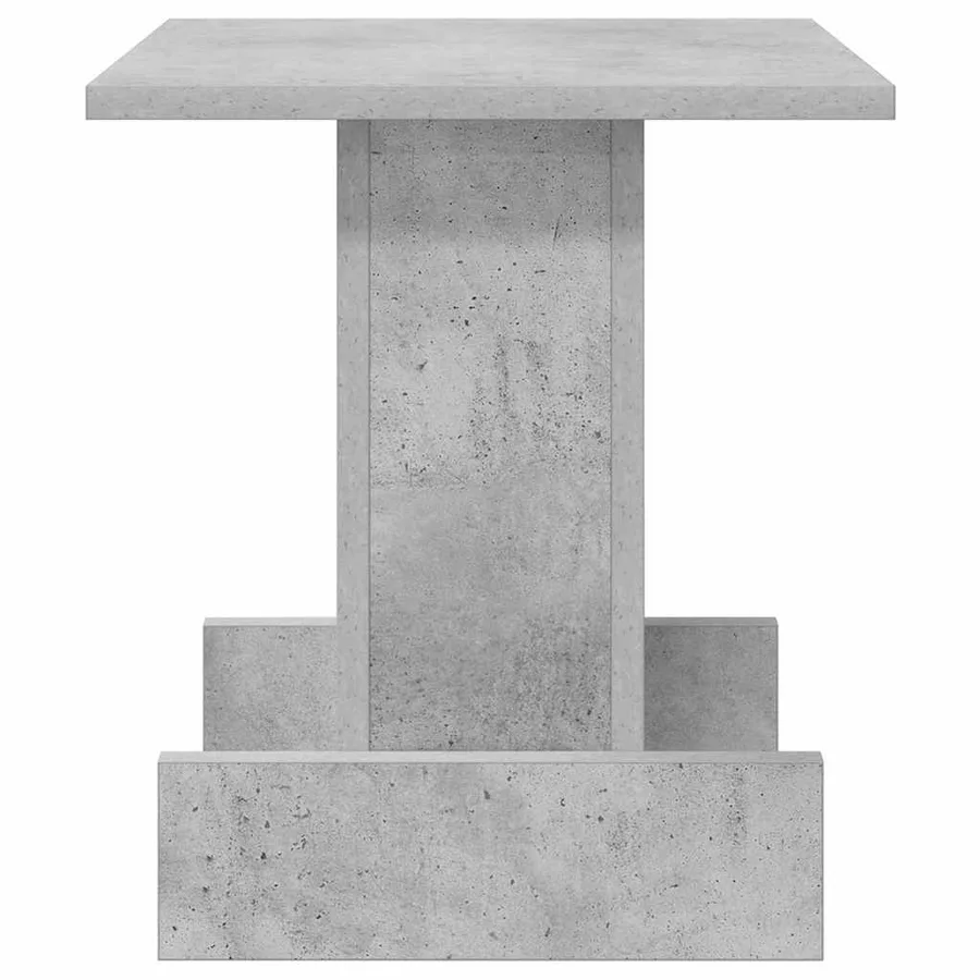 Table d'appoint Gris béton 35,5 x 35 x 40 cm Bois d'ingénierie - 6
