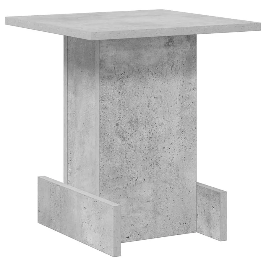 Table d'appoint Gris béton 35,5 x 35 x 40 cm Bois d'ingénierie - 7