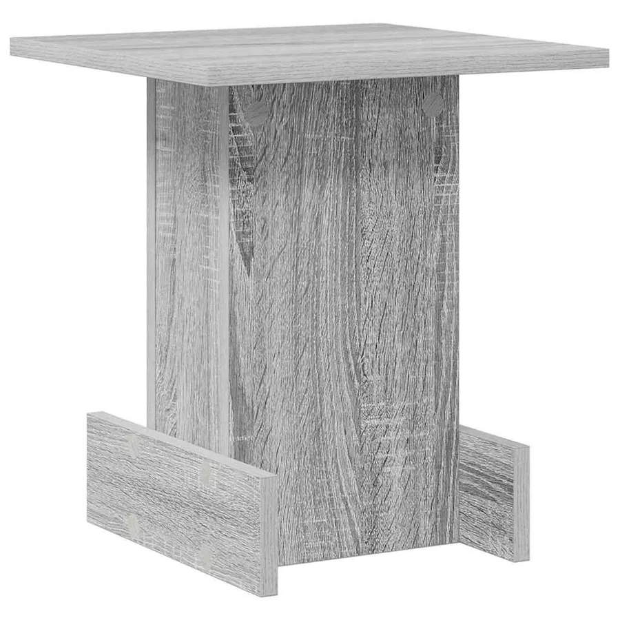 Table d'appoint Gris Sonoma 35,5 x 35 x 40 cm Bois d'ingénierie - 2