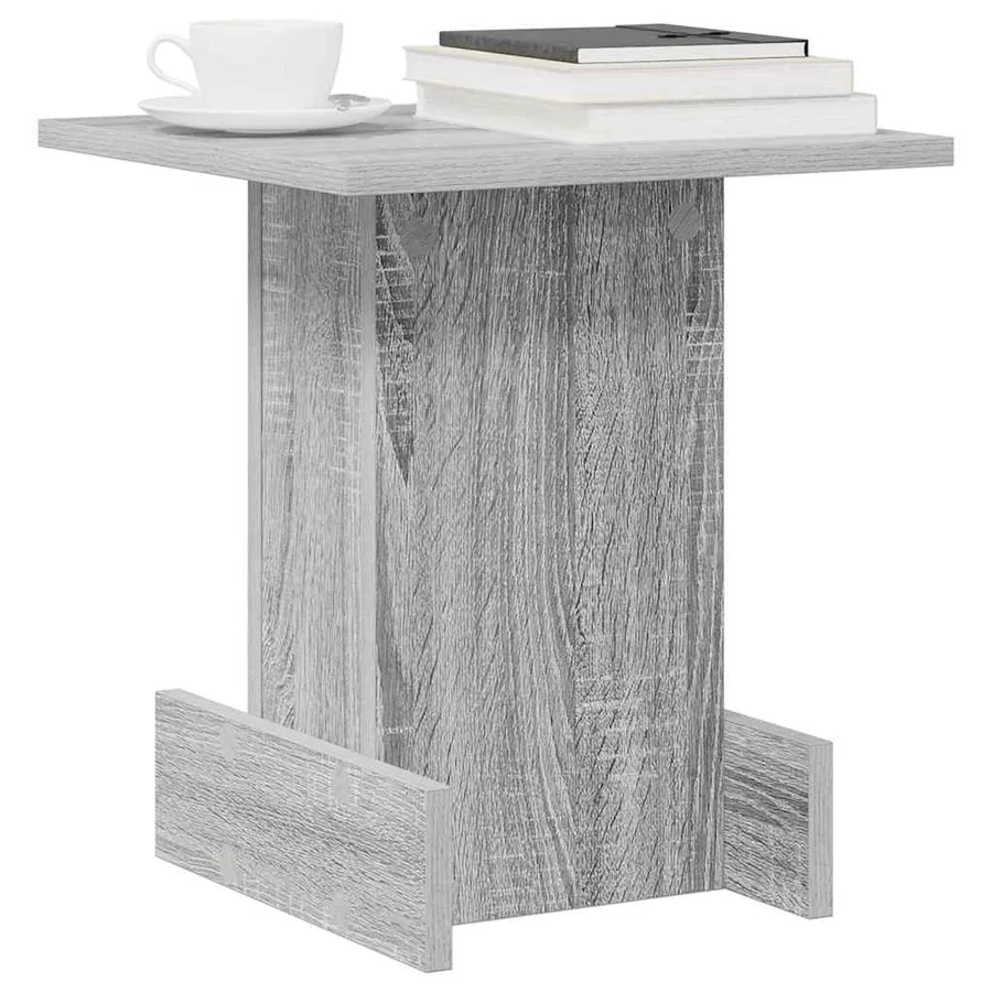 Table d'appoint Gris Sonoma 35,5 x 35 x 40 cm Bois d'ingénierie - 3