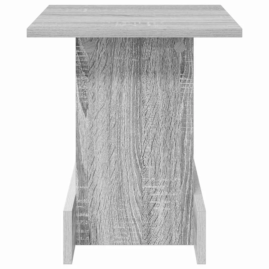 Table d'appoint Gris Sonoma 35,5 x 35 x 40 cm Bois d'ingénierie - 5
