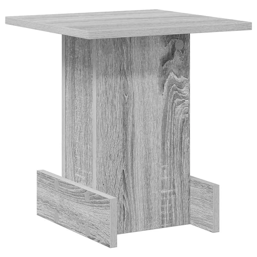 Table d'appoint Gris Sonoma 35,5 x 35 x 40 cm Bois d'ingénierie - 7