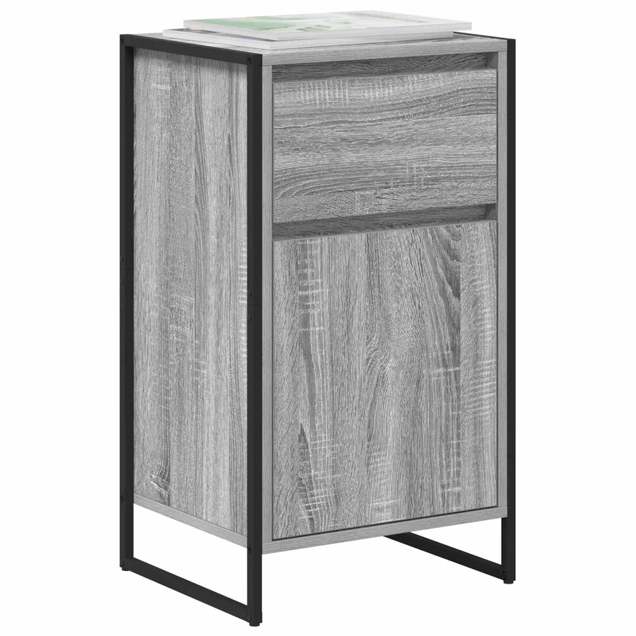 Buffet Gris Sonoma 43 x 36 x 75,5 cm Bois d'ingénierie - 3
