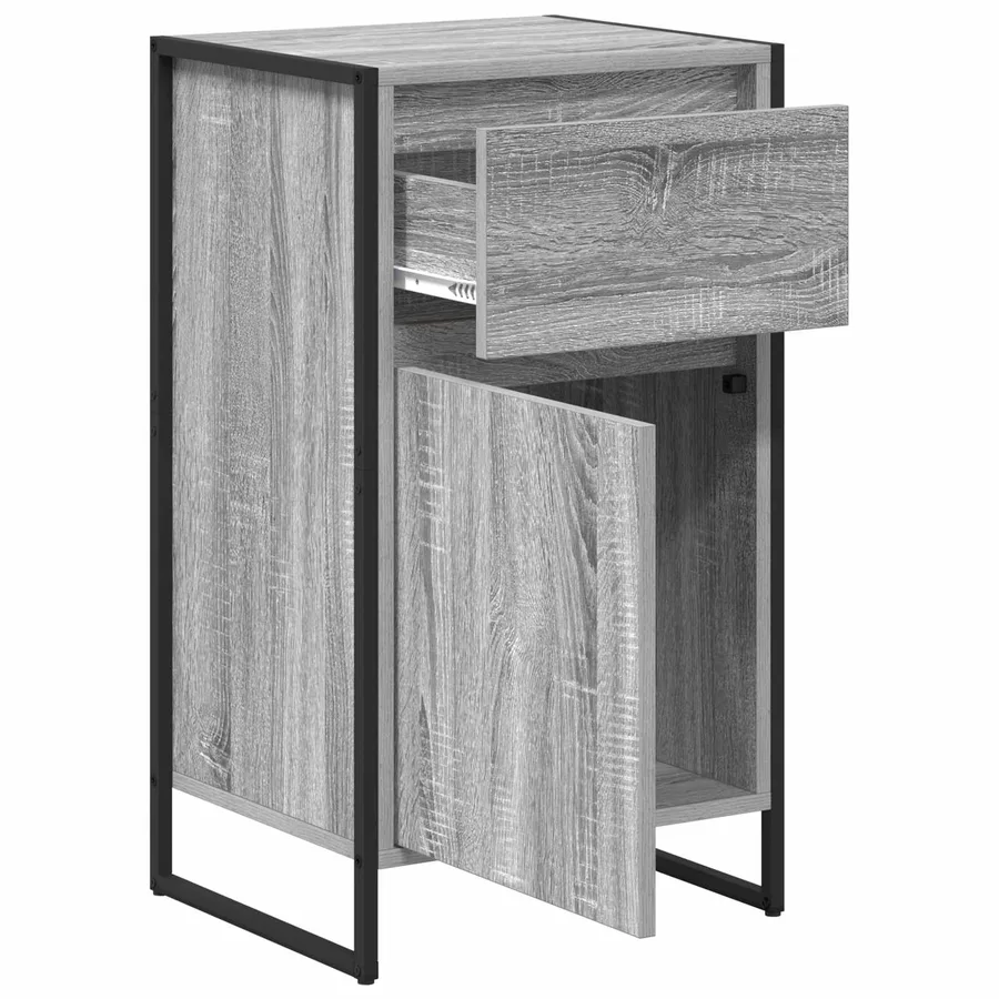 Buffet Gris Sonoma 43 x 36 x 75,5 cm Bois d'ingénierie - 5
