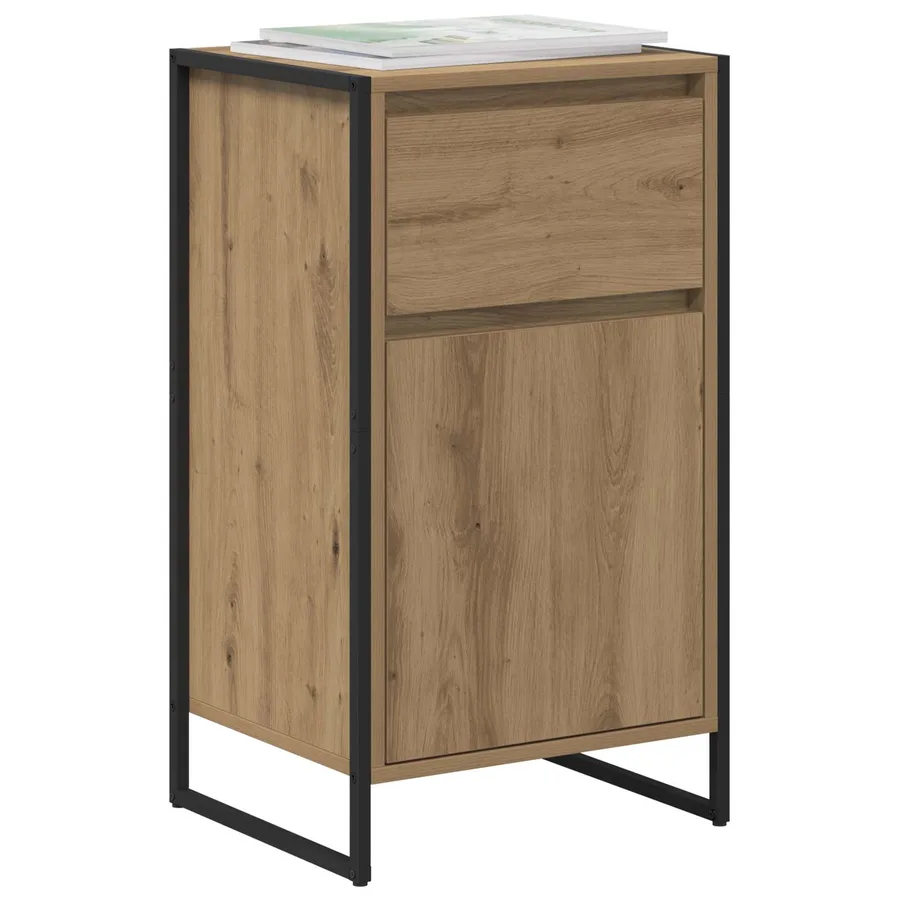 Buffet Chêne artisan 43 x 36 x 75,5 cm Bois d'ingénierie - 3