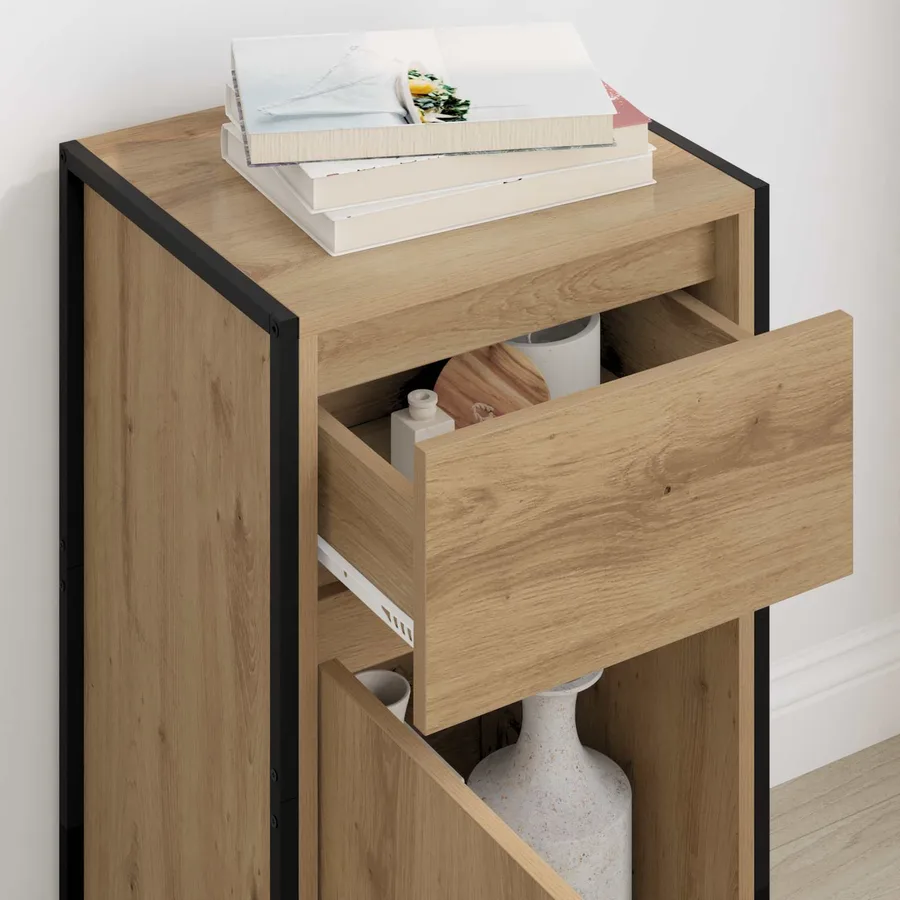 Buffet Chêne artisan 43 x 36 x 75,5 cm Bois d'ingénierie - 4