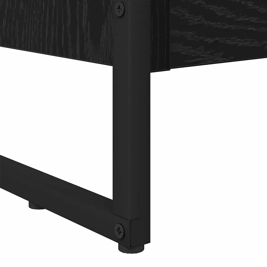 Bibliothèque Chêne noir 60 x 30 x 121 cm Bois d'ingénierie - 9