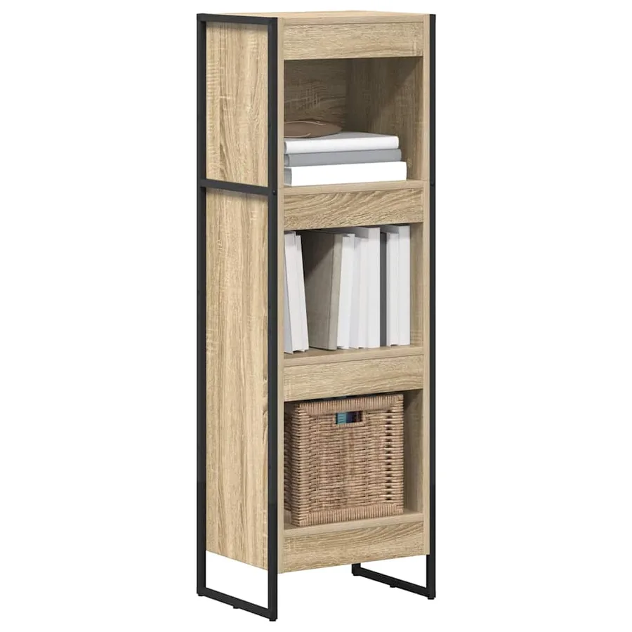 Bibliothèque Sonoma 40 x 30 x 121 cm Bois d'ingénierie - 3