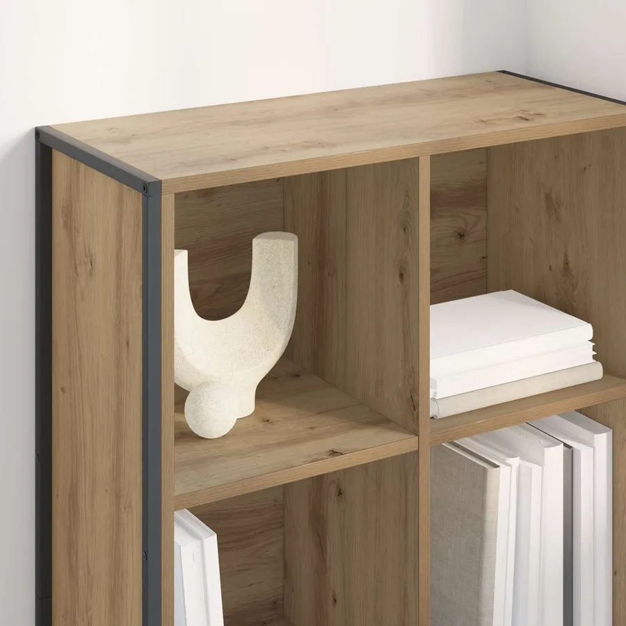 Bibliothèque 99,5 x 30 x 108,5 cm Bois d'ingénierie - 4