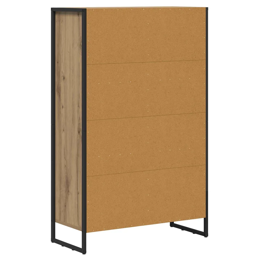 Bibliothèque 99,5 x 30 x 108,5 cm Bois d'ingénierie - 7