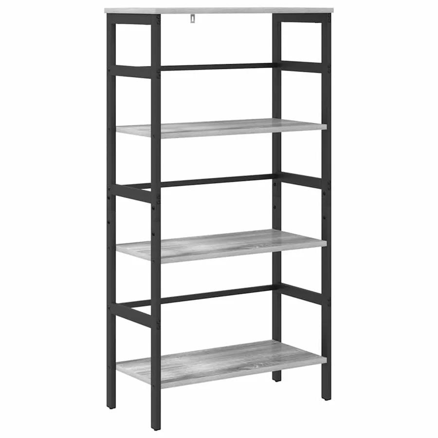 Étagère Gris Sonoma 60 x 29,5 x 115 cm Bois d'ingénierie - 2