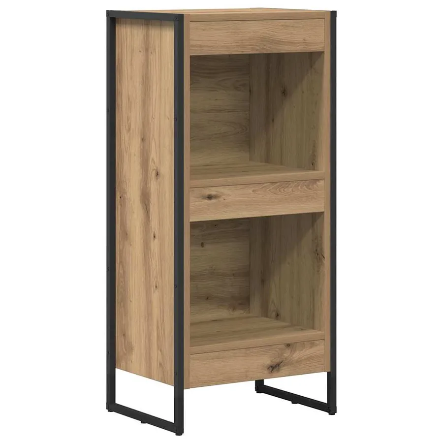 Bibliothèque 40 x 30 x 86,5 cm Bois d'ingénierie Chêne artisan - 2