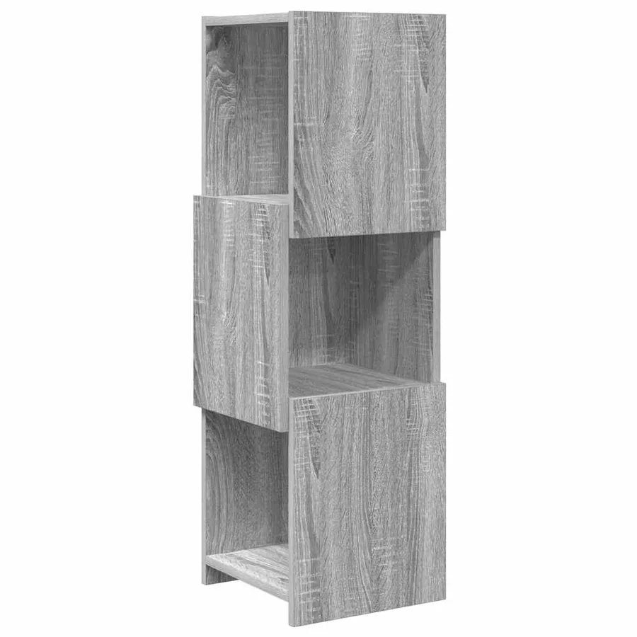 Meuble d'angle Gris Sonoma 30,5x30x95cm Bois d'ingénierie - 2