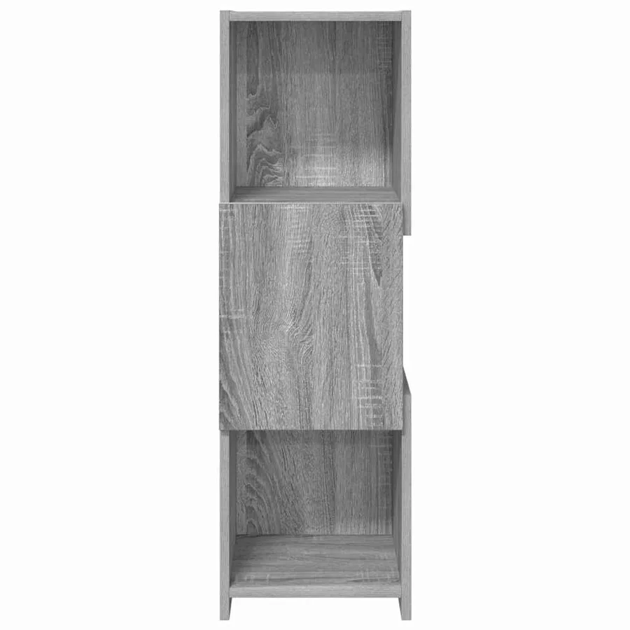 Meuble d'angle Gris Sonoma 30,5x30x95cm Bois d'ingénierie - 6