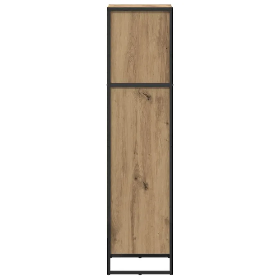 Bibliothèque 40 x 30 x 121 cm Bois d'ingénierie Chêne artisan - 6