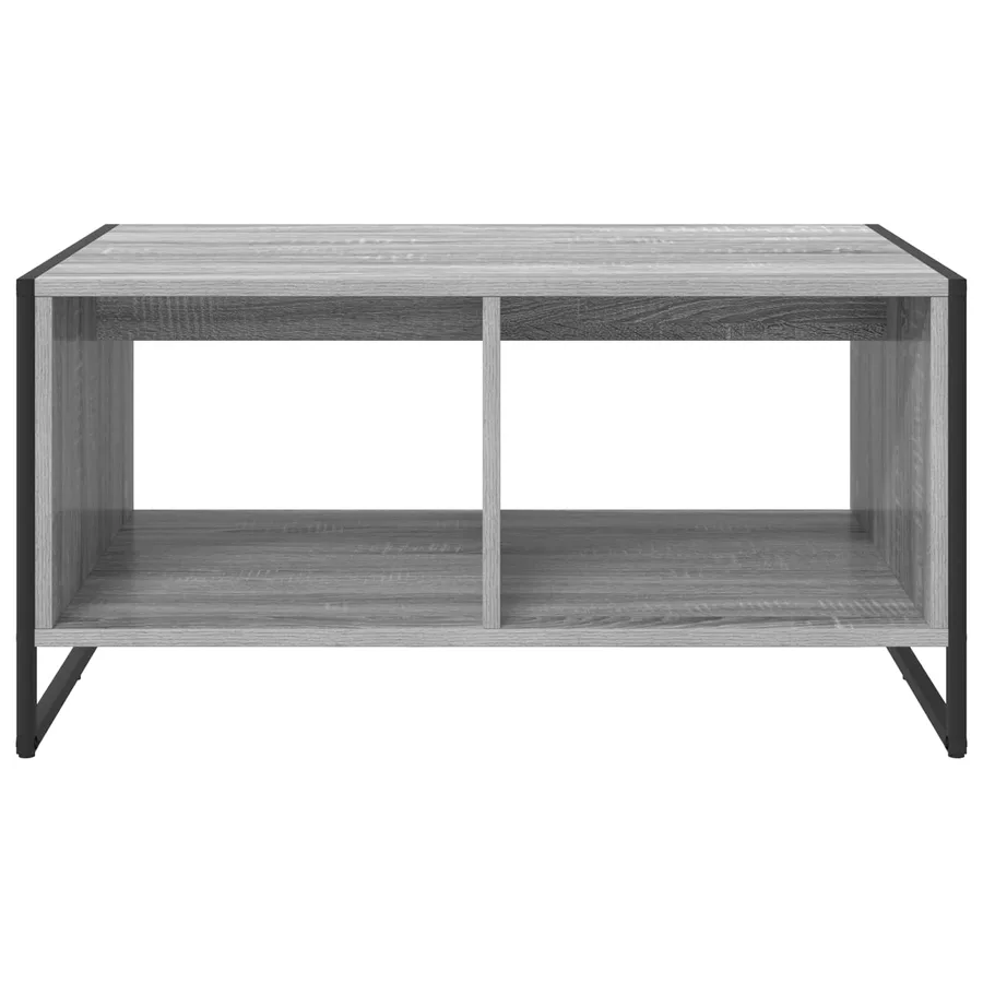 Table basse Gris Sonoma 80 x 50 x 40 cm Bois d'ingénierie - 5