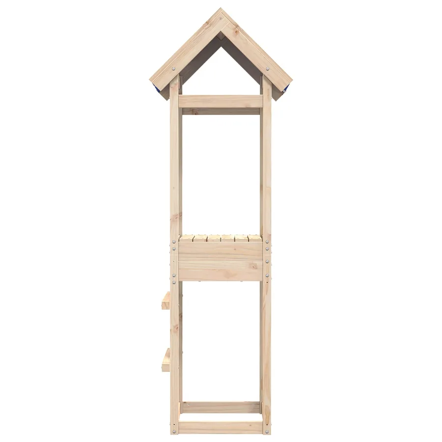 Tour de jeu Marron 52,5 x 46,5 x 195 cm Pin massif - 2