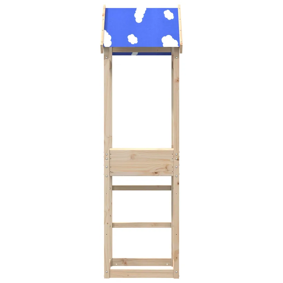 Tour de jeu Marron 52,5 x 46,5 x 195 cm Pin massif - 3