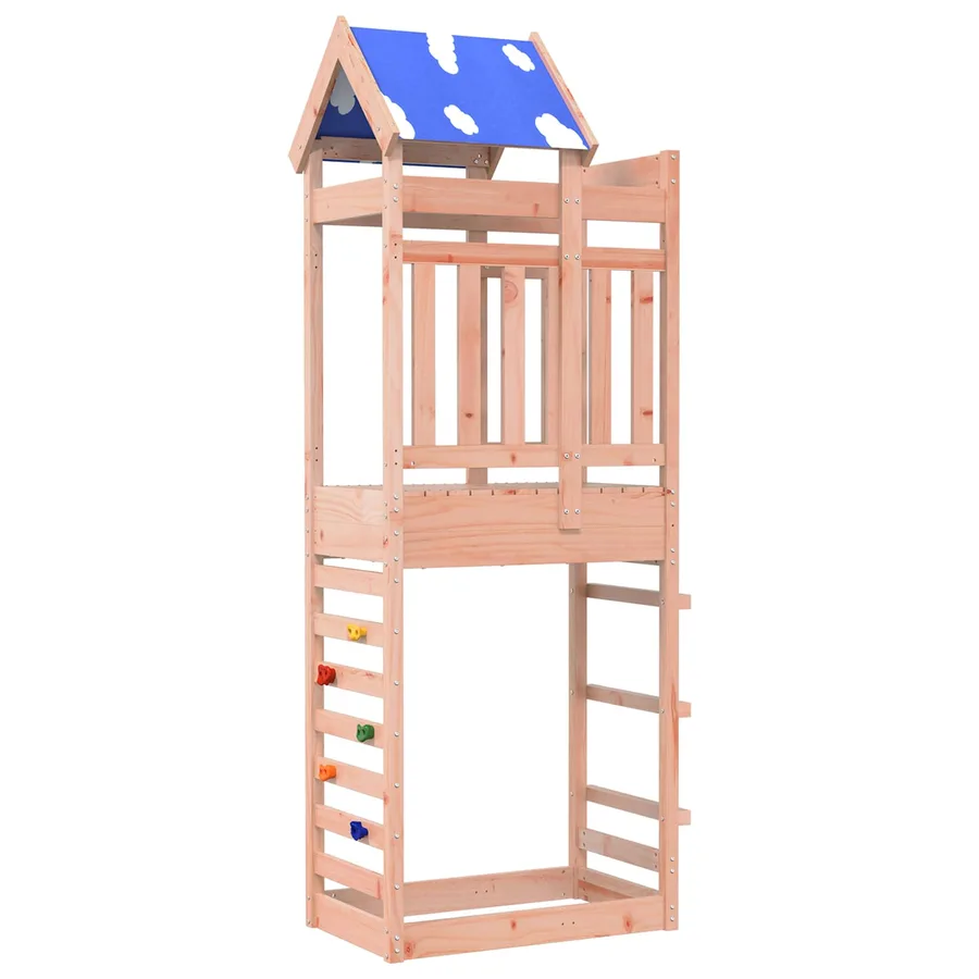 Tour de jeu Marron 85 x 52,5 x 239 cm Bois solide de Douglas - 4