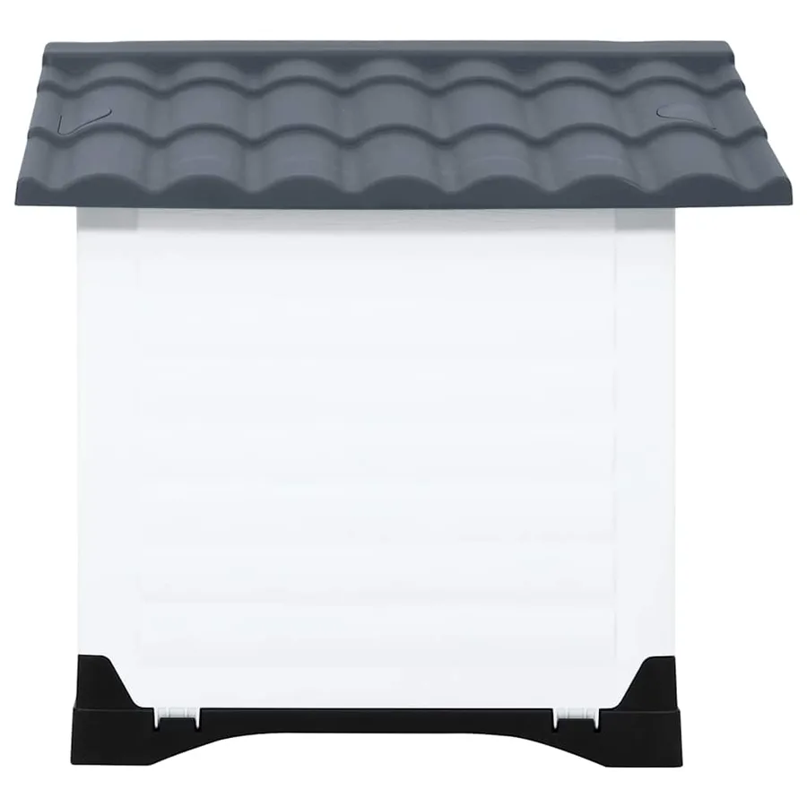 Niche pour chien Gris 90,5x68x66 cm Polypropylène - 3