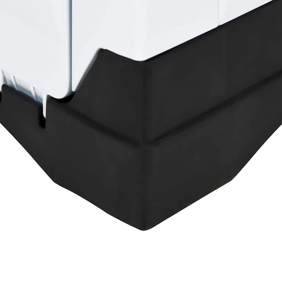 Niche pour chien Gris 90,5x68x66 cm Polypropylène - 5