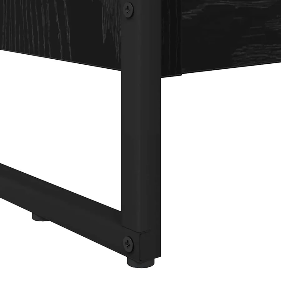 Bibliothèque Chêne noir 60 x 30 x 86,5 cm Bois d'ingénierie - 9