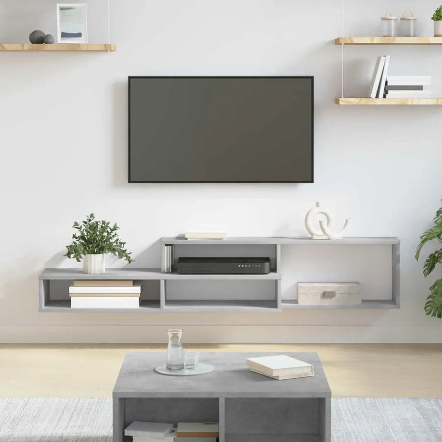 SupportmuralpourTV 150x25x28,5cm Bois d'ingénierie