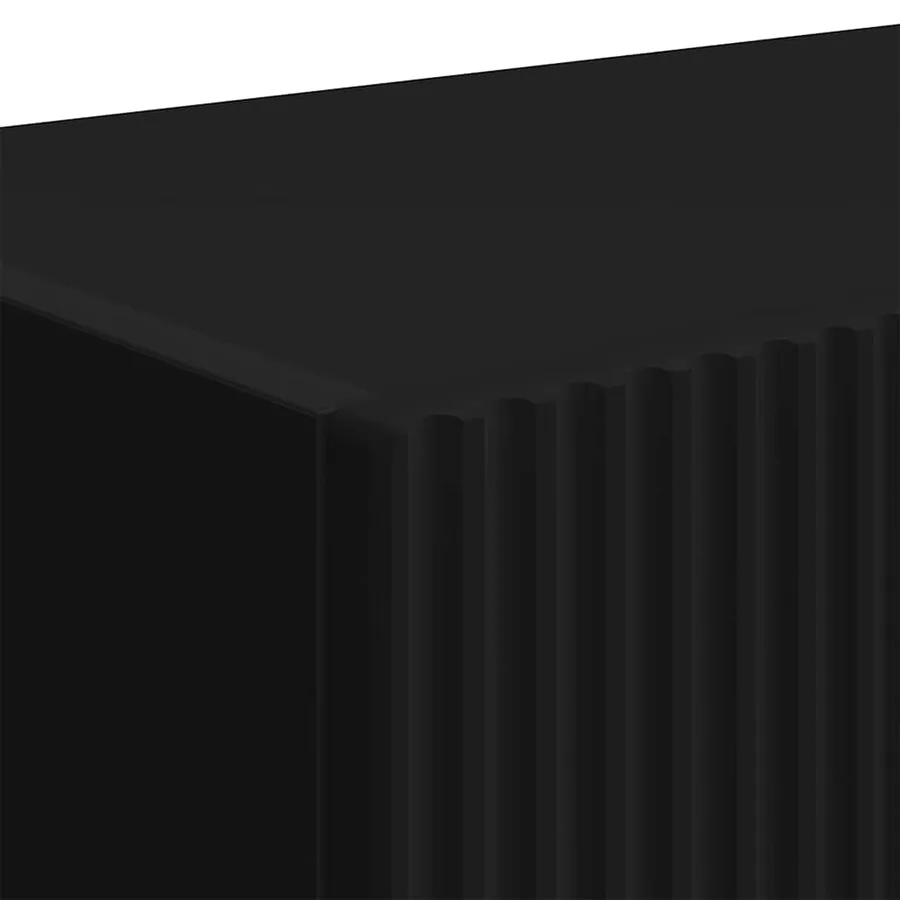 Meuble TV mural Montage mural 2 pcs Noir 78,5 x 31 x 29,5 cm - 8