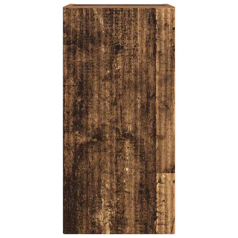 Meuble TV mural Montage mural 2 pcs Bois Ancien 30 x 31 x 60 cm - 7