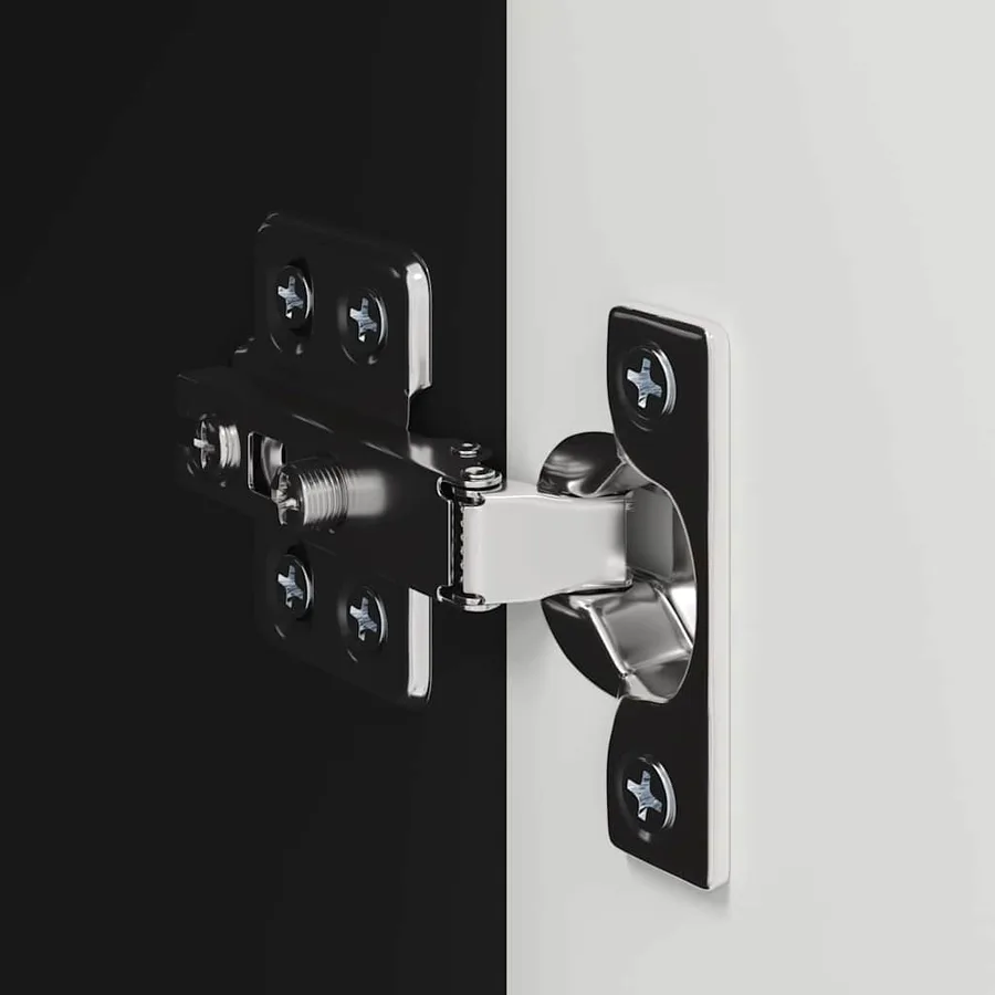 Meuble TV mural Noir 30 x 31 x 60 cm Bois d'ingénierie - 8
