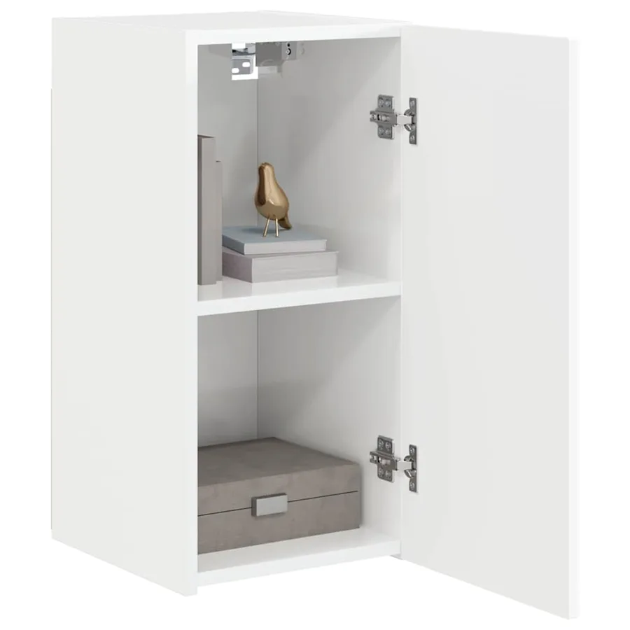 Meuble TV mural 2 pcs Blanc Brillant 30 x 31 x 60 cm - 3