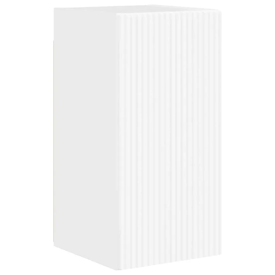 Meuble TV mural 2 pcs Blanc Brillant 30 x 31 x 60 cm - 5