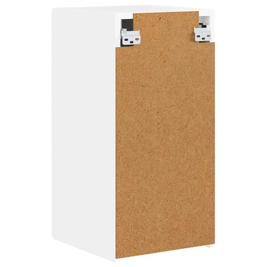 Meuble TV mural 2 pcs Blanc Brillant 30 x 31 x 60 cm - 9