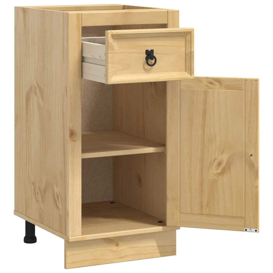 Armoire SKI Brun Miel 40 x 46 x 81,5 cm Pin massif - 5