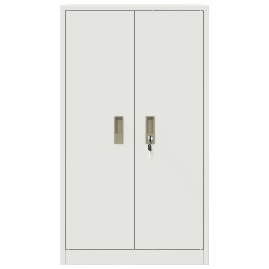 Armoire de rangement Blanc 60 x 40 x 105 cm Acier - 6