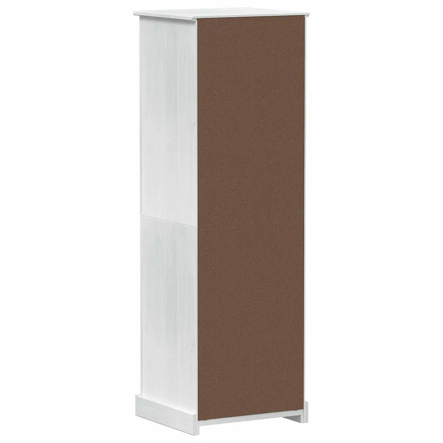 Armoires avec tiroir Blanc 55 x 50 x 170 cm Pin massif - 6