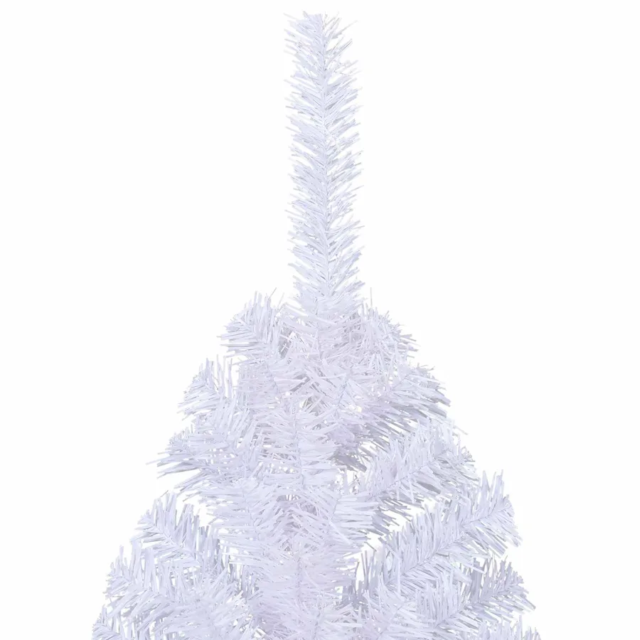 Sapin de Noël artificiel avec 300 LED Blanc 210 cm PVC et Acier - 11