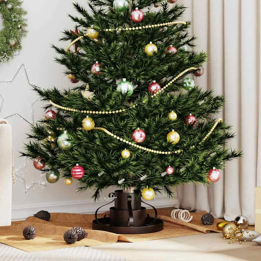 Pied de Sapin de Noël Cuivre antique 40 x 40 x 20.5 cm Acier