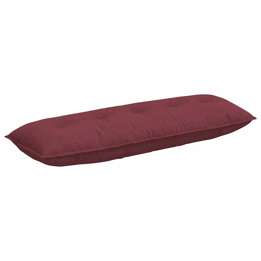 Coussin de Dos Bordeaux 140 x 19 x 50 cm tissu - 2