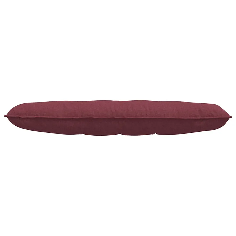 Coussin de Dos Bordeaux 140 x 19 x 50 cm tissu - 5