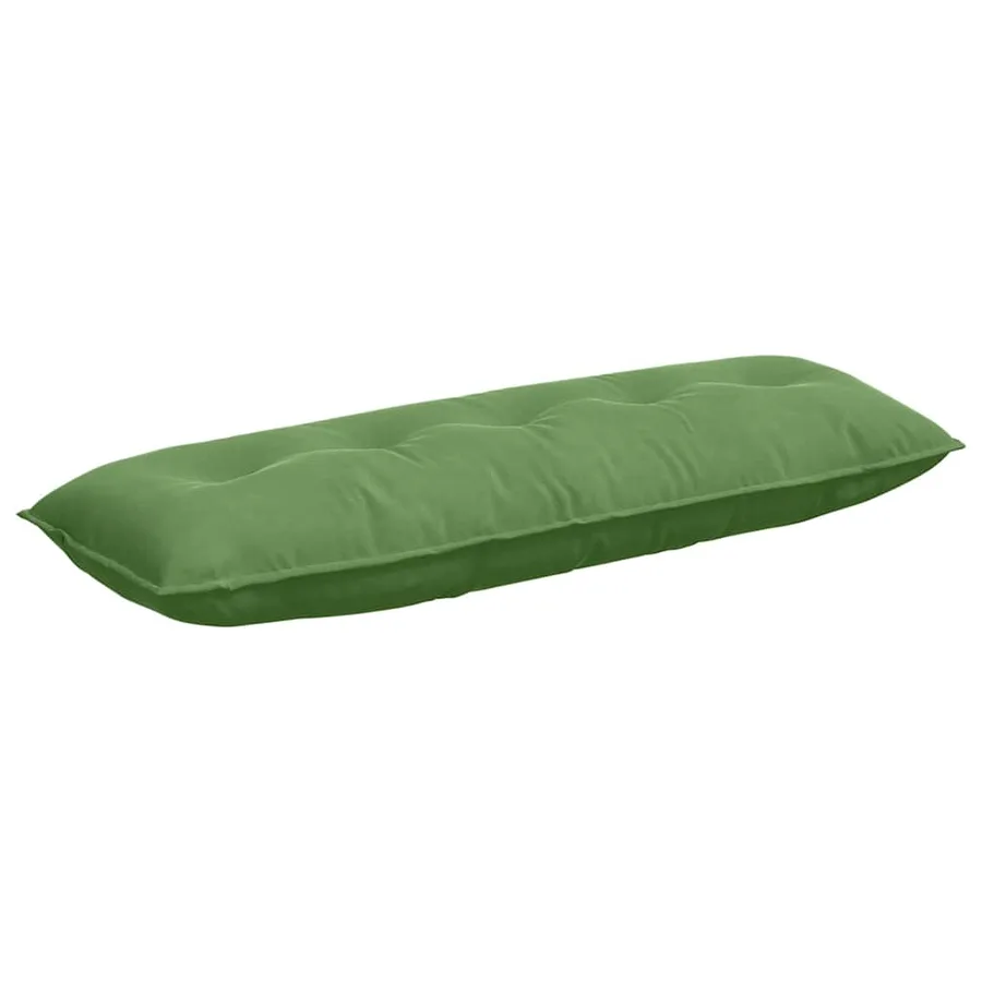Coussin de Dos Vert clair 140 x 50 cm Tissu en velours côtelé - 2