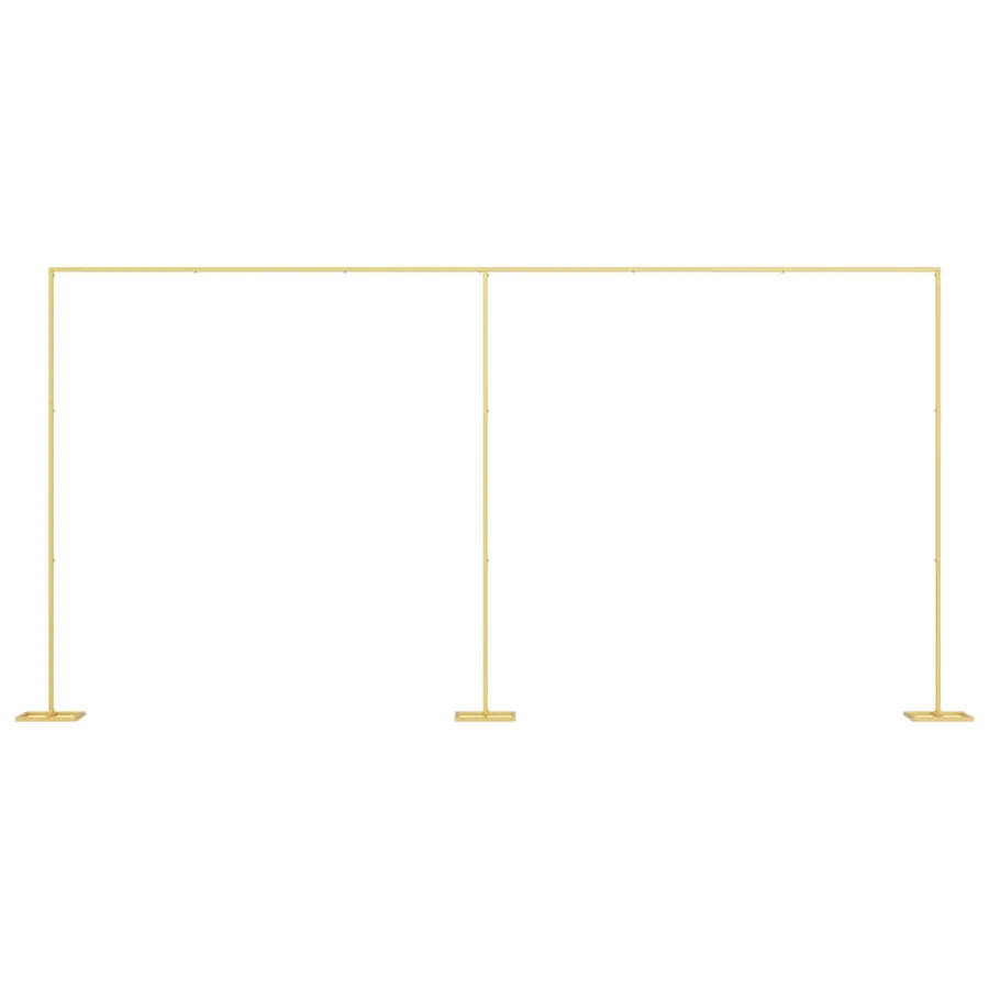Arche de mariage Doré 657 x 35 x 300 cm Acier - 2