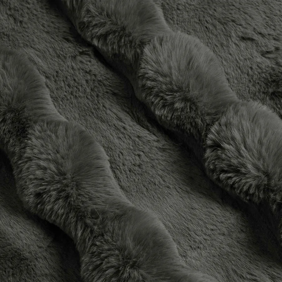 Couverture antidérapante en fausse de lapin Olite 4 pcs - 9