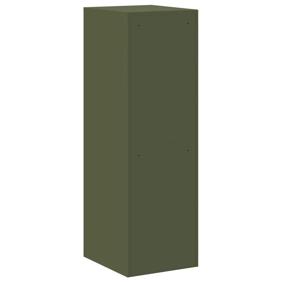 Cabinet de Dossier avec tiroir Vert olive 44 x 50 x 139 cm - 9