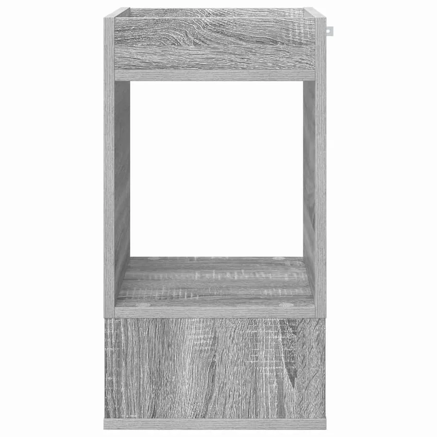 Table d'appoint 2 pcs Gris Sonoma 30 x 30 x 56 cm - 6