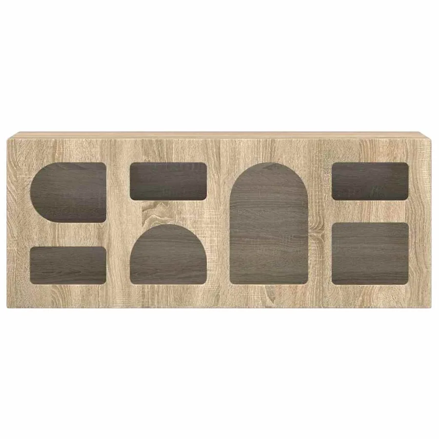 Meuble TV ELST 100 x 35 x 40 cm Chêne Sonoma Bois d'ingénierie - 5