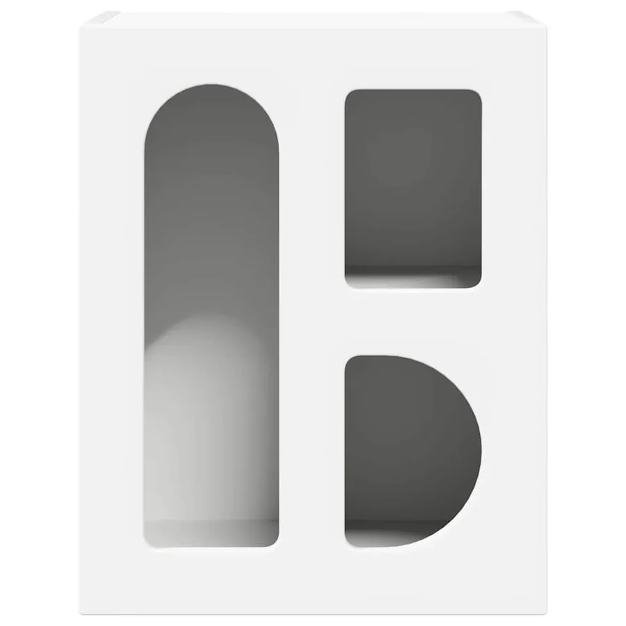 Table de chevet ELST 2 pc Blanc 40 x 35 x 50 cm - 6